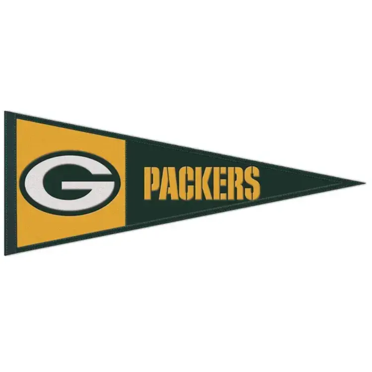 Wincraft Green Bay Packers Wool 13"x32" Classic Pennant