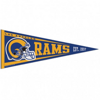 Wincraft NFL Los Angeles Rams Retro Classic Pennant 12"x30"
