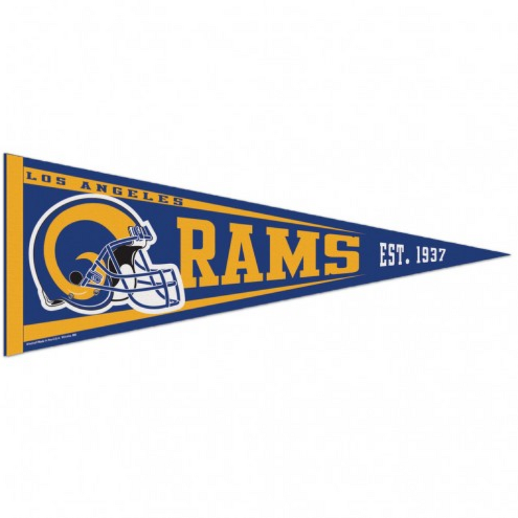 Wincraft NFL Los Angeles Rams Retro Classic Pennant 12"x30"
