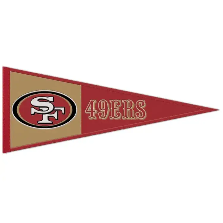 Wincraft SF 49ers Wool 13"x32" Retro Pennant