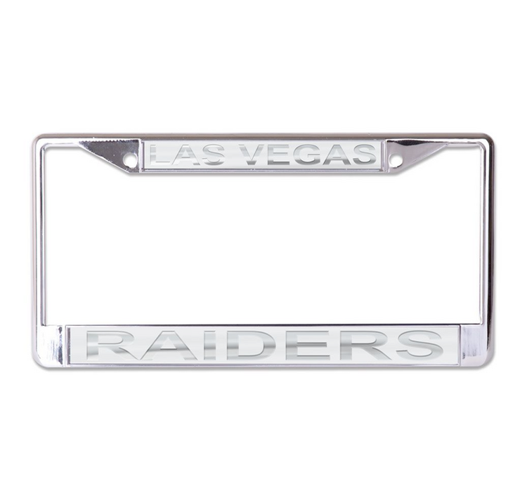 Wincraft Raiders Frost License Plate Frame