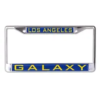 Wincraft LA Galaxy Chrome Team Color License Plate Frame