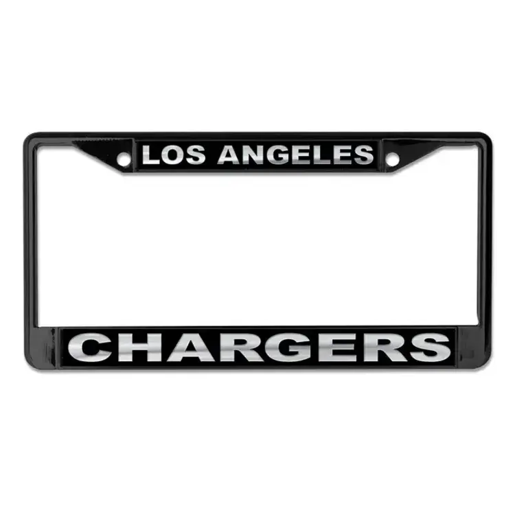 Wincraft Los Angeles Chargers License Plate Frame Black