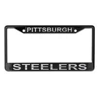 Wincraft Pittsburgh Steelers License Plate Frame Black