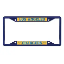 Wincraft Los Angeles Chargers License Plate Frame Blue