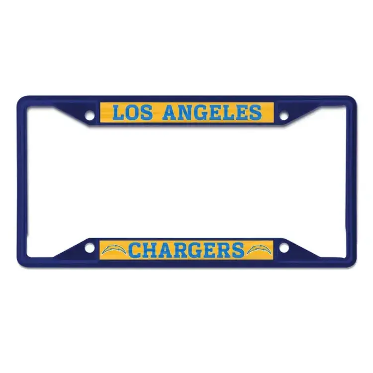 Wincraft Los Angeles Chargers License Plate Frame Blue