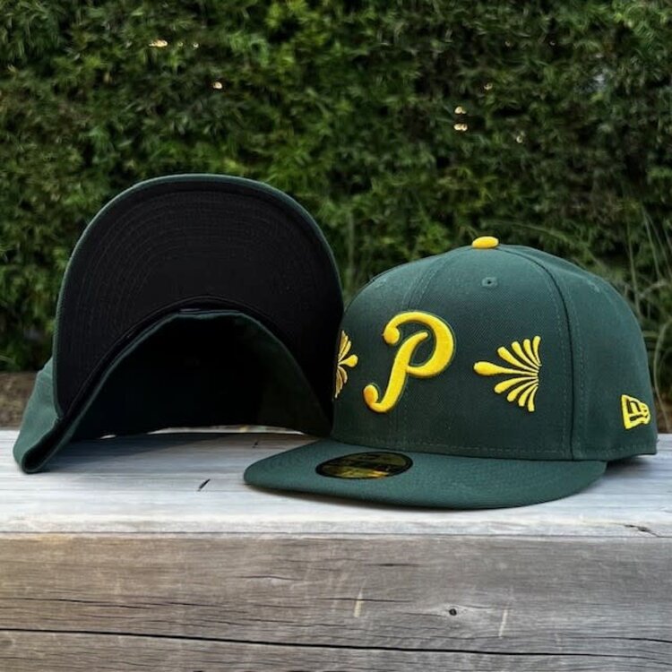 New Era Pericos de Puebla Away Dark Green Gold P