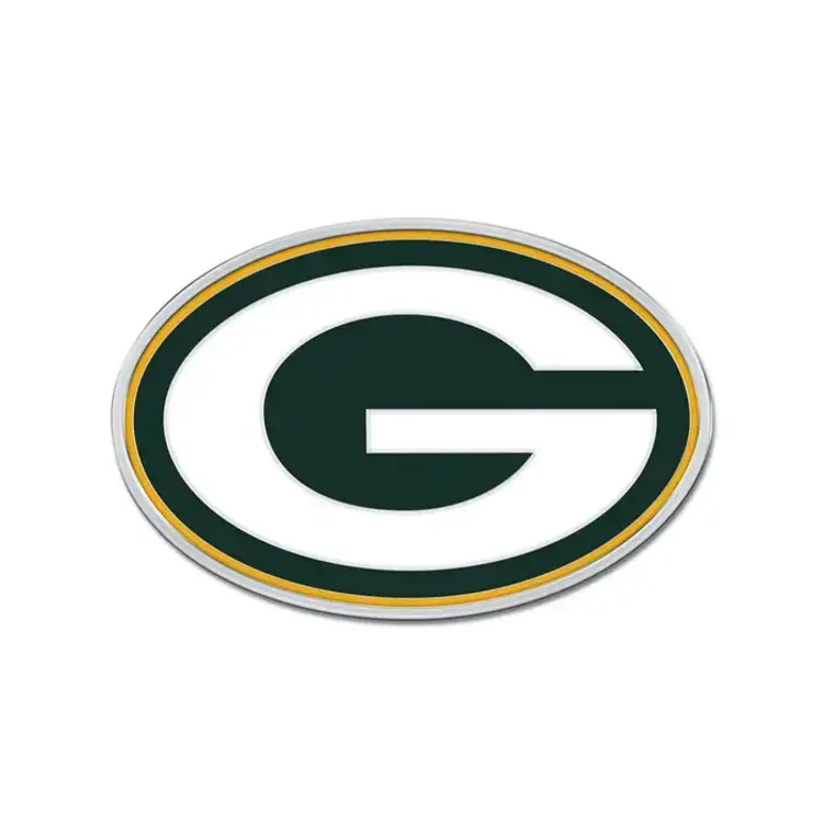 Wincraft Green Bay Packers Colored Chrome Auto Emblem
