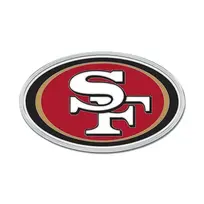 Wincraft SF 49ers Colored Chrome Auto Emblem