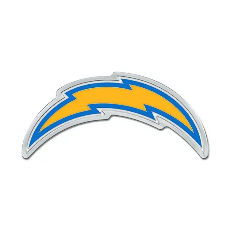 Wincraft LA Chargers Colored Chrome Auto Emblem