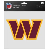 Wincraft Big Decal NFL Washington Commanders 8" x 8"