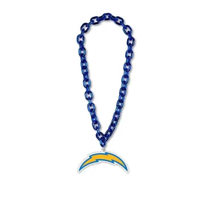 Wincraft LA Chargers Blue Big Chain Necklace