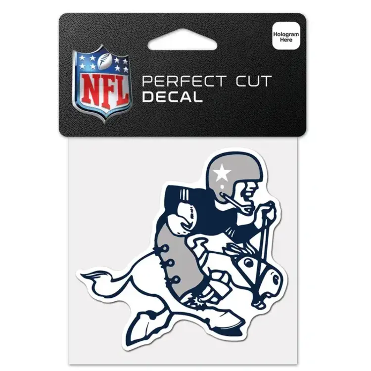 Wincraft Small Decal 4"x4" NFL Dallas Cowboys Retro Logo