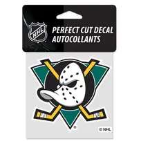 Wincraft Small Decal 4" x 4" NHL Mighty Ducks