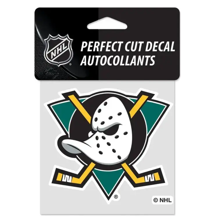Wincraft Small Decal 4" x 4" NHL Mighty Ducks
