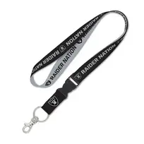 Wincraft Team Color Lanyard Raider Nation- NFL Raiders
