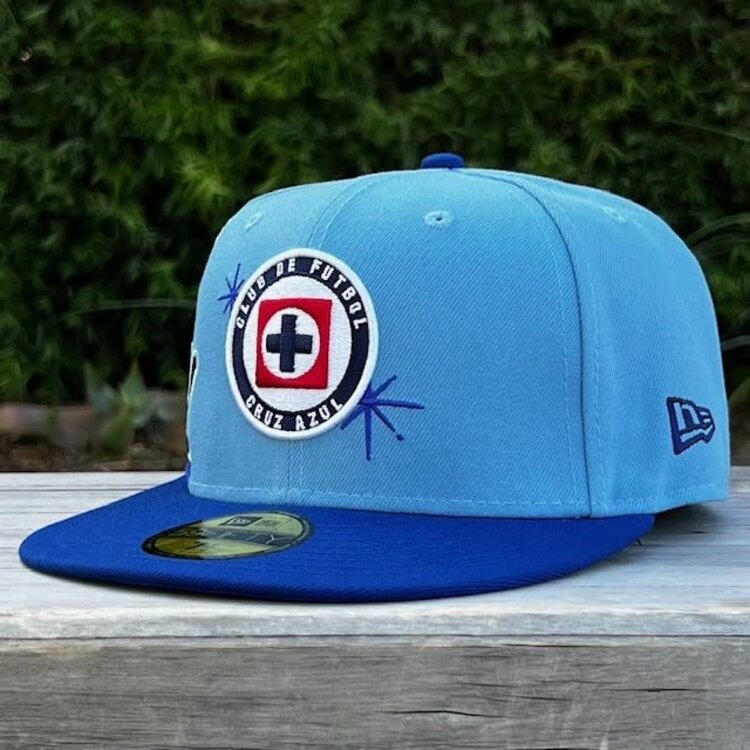New Era LMX Cruz Azul Light Blue/Royal Side Script