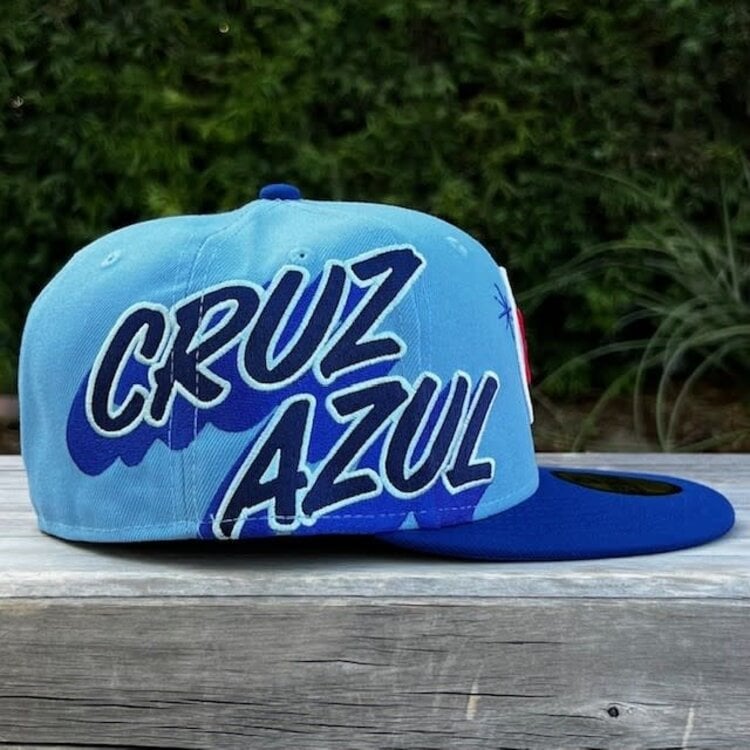 New Era LMX Cruz Azul Light Blue/Royal Side Script