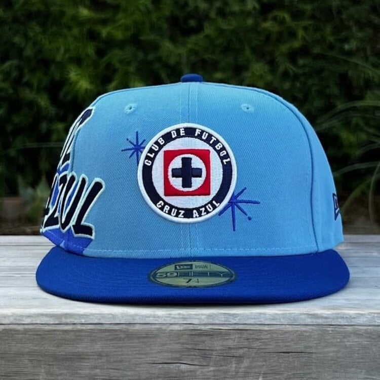 New Era LMX Cruz Azul Light Blue/Royal Side Script