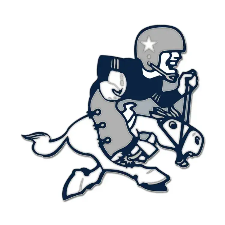 Wincraft Retro Logo Pin NFL Cowboys "Cowboy Joe"