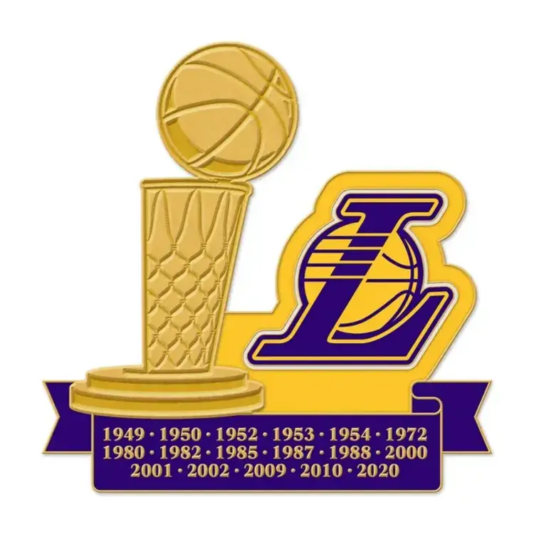 Wincraft NBA L.A. Lakers Multi Championships Pin