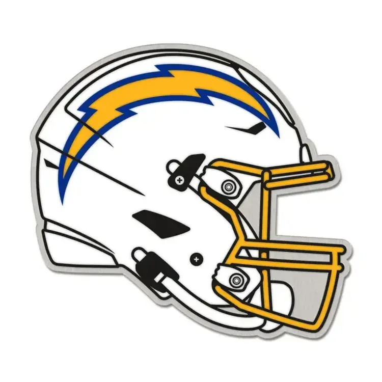 Wincraft Chargers Classic Helmet Pin