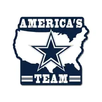 Wincraft Team Slogan Pin - Dallas Cowboys America's Team