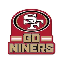 Wincraft Team Slogan Pin - SF 49ers Go Niners