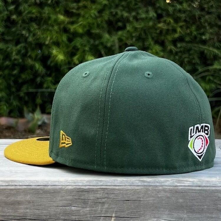 New Era Bravos de Leon Away Dark Green/Bronze