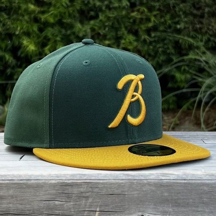 New Era Bravos de Leon Away Dark Green/Bronze