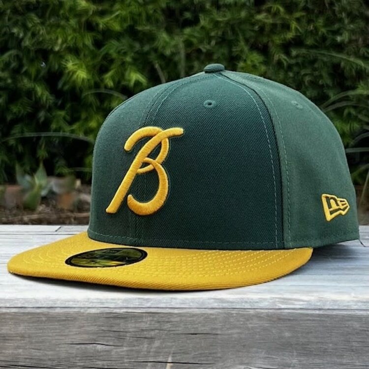 New Era Bravos de Leon Away Dark Green/Bronze