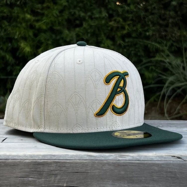 New Era Bravos de Leon ALT2 Stone/Dark Green
