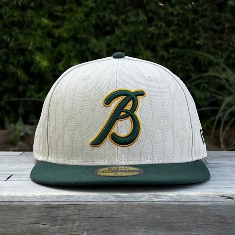 New Era Bravos de Leon ALT2 Stone/Dark Green