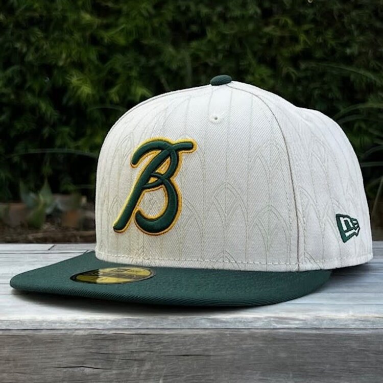 New Era Bravos de Leon ALT2 Stone/Dark Green