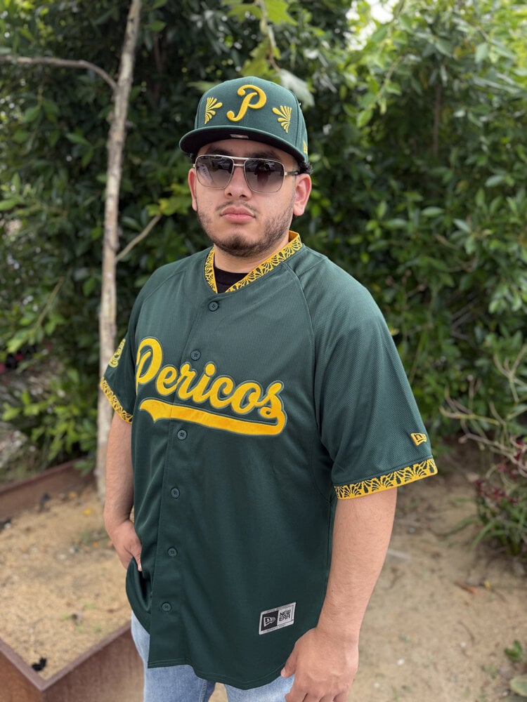 New Era LMB Pericos de Puebla 2026 Away Jersey Green