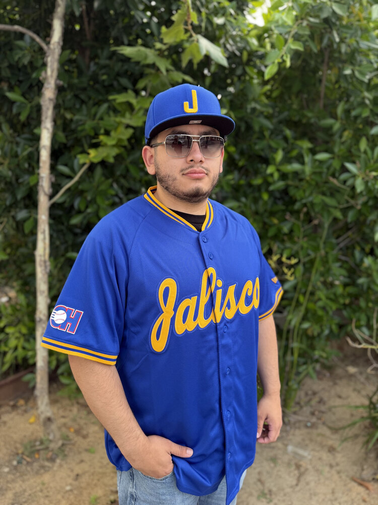 New Era LMB Charros de Jalisco Jersey 2026 Away Dark Royal