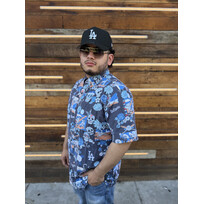 Reyn Spooner LA Dodgers Reyn Spooner Dia de los Muertos Button-Up