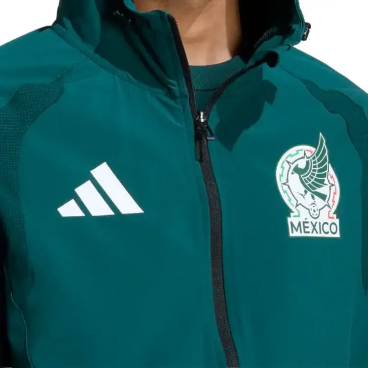 Adidas Mexico 2026 adidas Men's Tiro Full-Zip Windbreaker