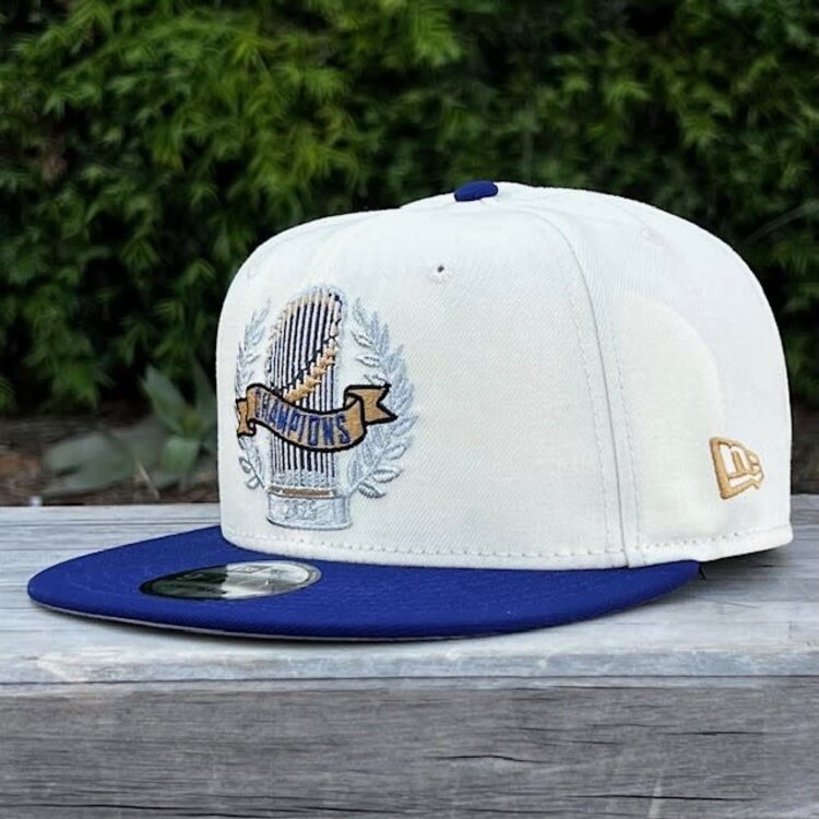 New Era LA Dodgers 2025 World Series Champs Parade Ivory/Royal 950 Snapback