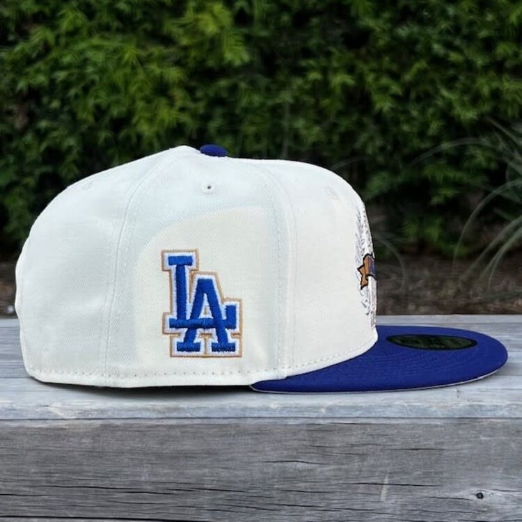 New Era LA Dodgers 2025 World Series Champs Parade Ivory/Royal 950 Snapback
