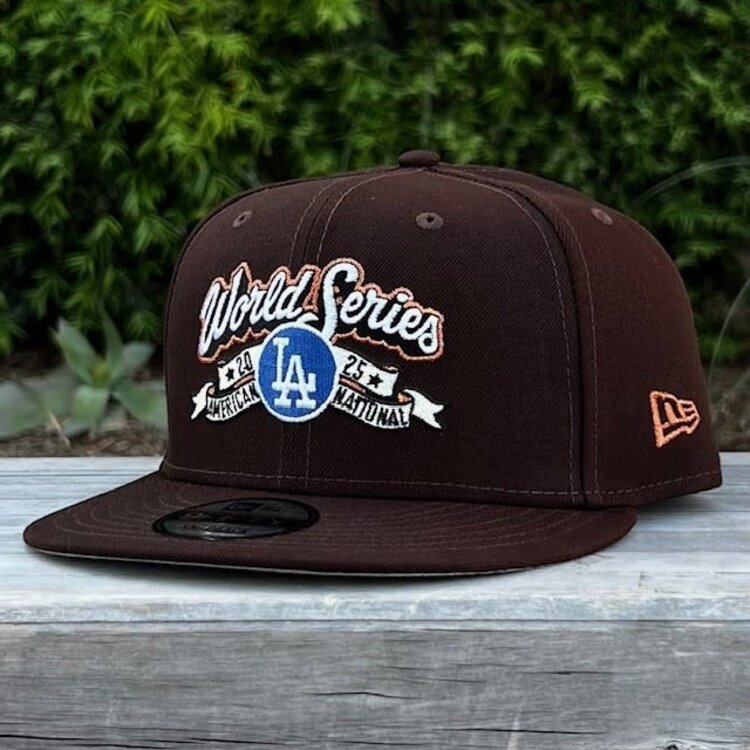 New Era LA Dodgers Dark Brown 2025 NLCS Locker Room 950 Snapback