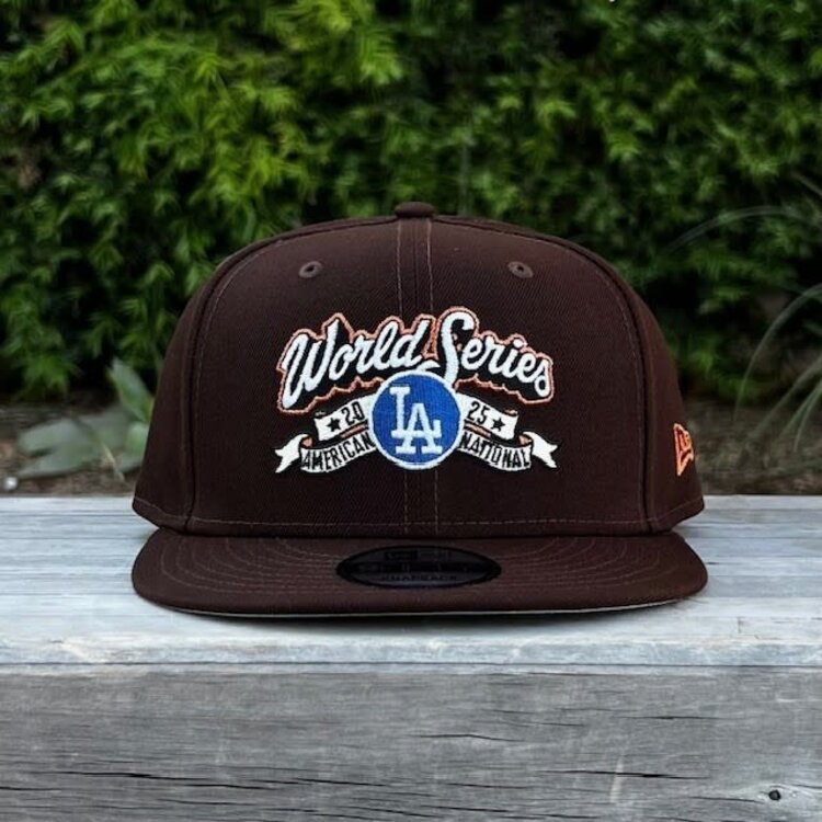 New Era LA Dodgers Dark Brown 2025 NLCS Locker Room 950 Snapback