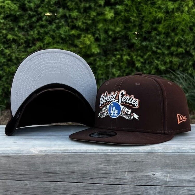 New Era LA Dodgers Dark Brown 2025 NLCS Locker Room 950 Snapback