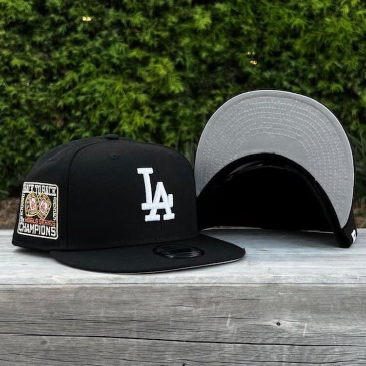 New Era LA BW Metallic Back to Back World Series Champs Rings 950 Snapback