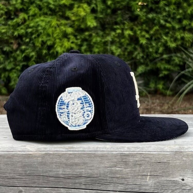 New Era LA Navy Corduroy Japanese 2025 Champions Lantern 950 Snapback