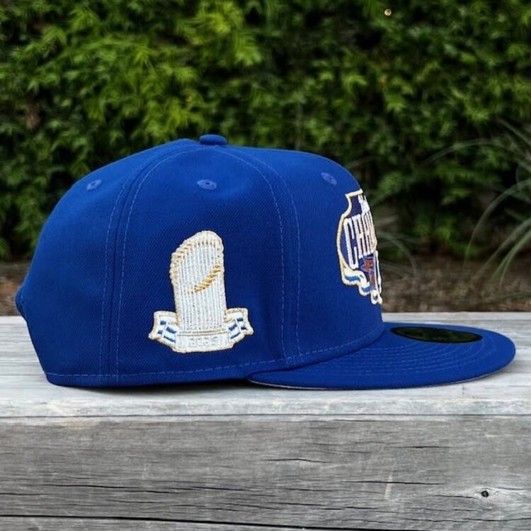New Era LA Dodgers Royal 2025 World Series Champs Locker Room Snapback