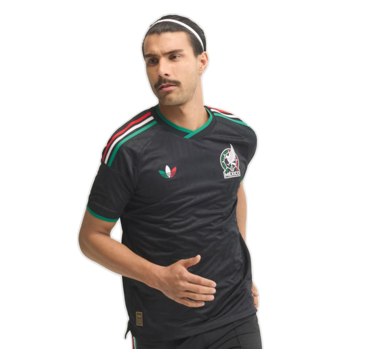 Adidas Mexico 2026 FIFA World Cup adidas Authentic Men's Black Third Jersey