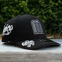 New Era Mexico Black White Damask SP 940AF M-Crown
