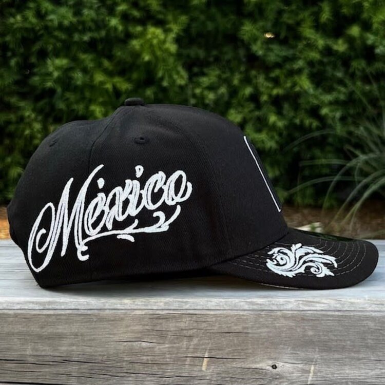 New Era Mexico Black White Damask SP 940AF M-Crown