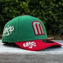 New Era Mexico Green/Red Damask SP 940AF M-Crown